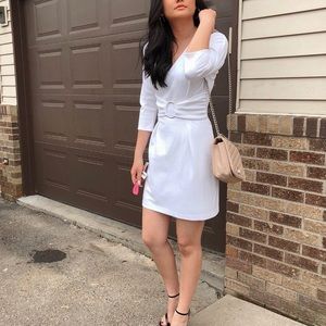 EXPRESS WHITE MINI DRESS